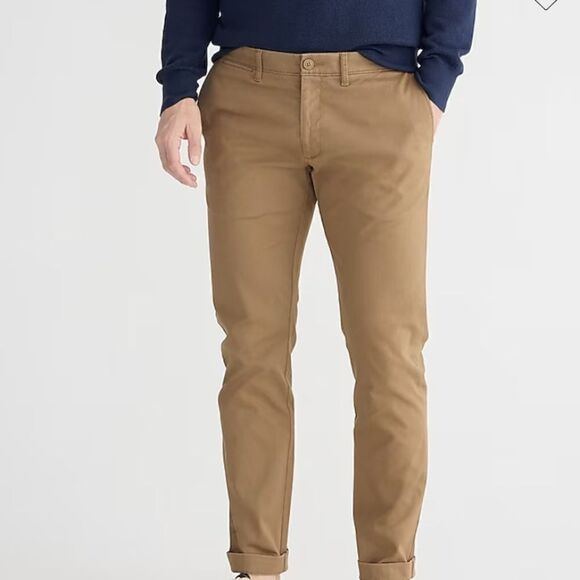 J.Crew 484 Slim-fit stretch chino pant - Picture 1 of 8
